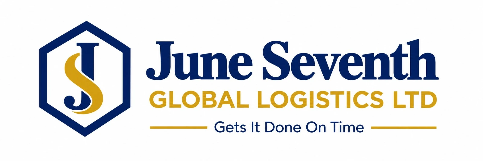 June Seventh Global Logistics. logo